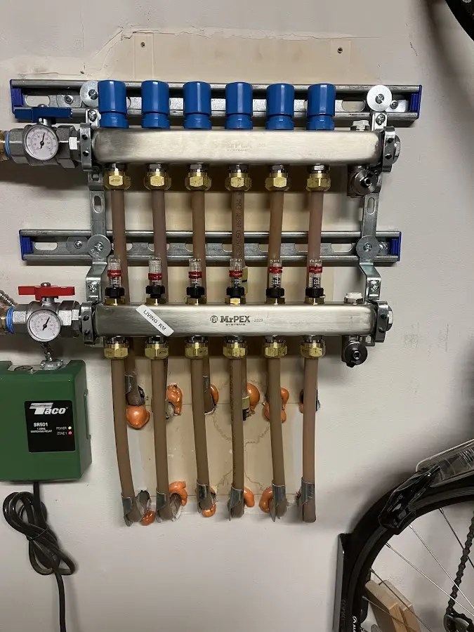 Plumber performing Leak Detection at a residential property in Gardner